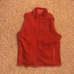 Patagonia Red better sweater vest
